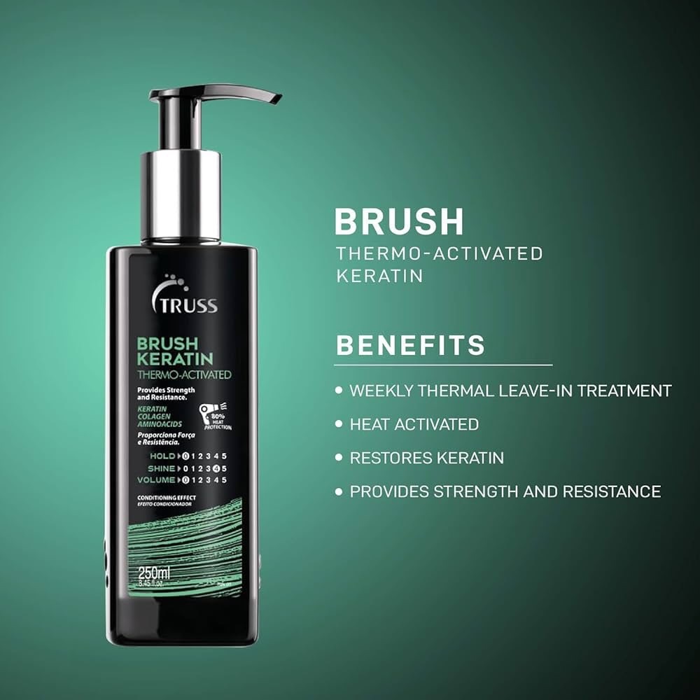 New! Truss Brush Keratin Thermo-Activated 250ml/8.45 fl oz